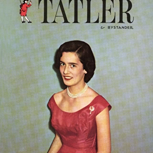 Mrs Ronald Ferguson on front cover of The Tatler