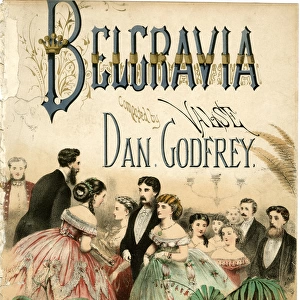 Music cover, Belgravia Valse, by Dan Godfrey