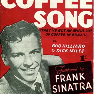 Music cover, The Coffee Song, Frank Sinatra