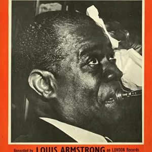 Music cover, Hello, Dolly! Louis Armstrong