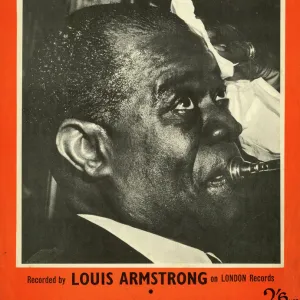 Music cover, Hello, Dolly! Louis Armstrong