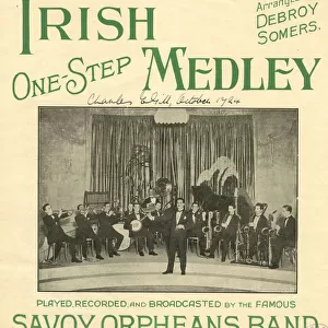 Music cover, The Savoy Orpheans, One-Step Irish Medley
