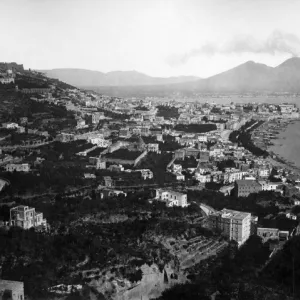 Naples and Mount Vesuvius, Italy