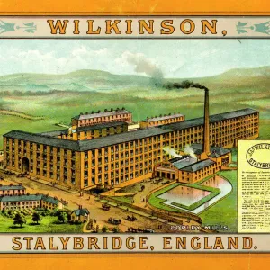 Wilkinson Yarn Factory Print, Copley Mills, 1908