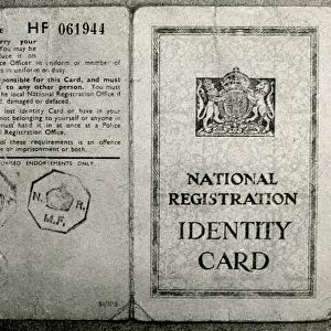 National Id Card 1940S