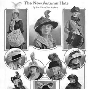 New Autumn Hats, 1914 Date: 1914