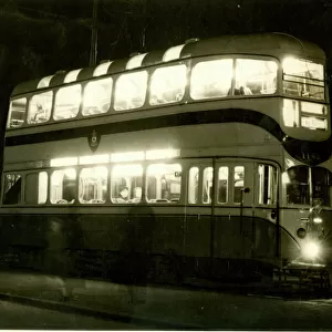 New Coronation Tramcar Glasgow 1937