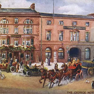 The George Hotel, Penrith, circa 1910 Print The George Hotel, Penrith, circa 1910 Print