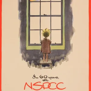 NSPCC Diamond Jubilee Year Appeal Print circa 1944 NSPCC Diamond Jubilee Year Appeal Print circa 1944