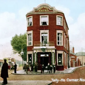 Tally-Ho Corner Print, North Finchley, circa 1900s Tally-Ho Corner Print, North Finchley, circa 1900s