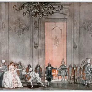 Der Rosenkavalier Print: Octavian and Sophie Der Rosenkavalier Print: Octavian and Sophie