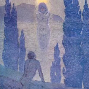 As I see my soul reflected in Nature... the Female I see, 1913 Print As I see my soul reflected in Nature... the Female I see, 1913 Print