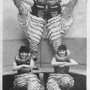 The Tiller Girls Rehearsing Print, 1925 The Tiller Girls Rehearsing Print, 1925