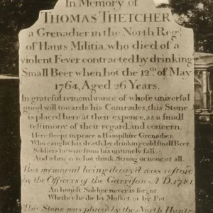 La Tomba di Pietra nel Cimitero della Cattedrale di Winchester.