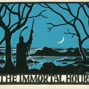 The Immortal Hour Print, Birmingham circa 1921 The Immortal Hour Print, Birmingham circa 1921