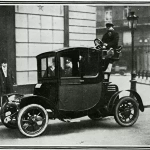 New type of motor cab for Paris 1909
