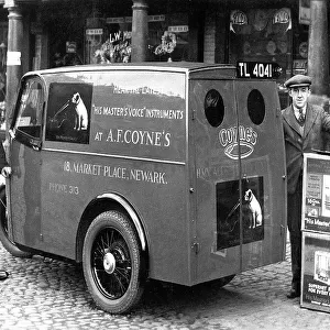 Newark Delivery Van probably 1920s
