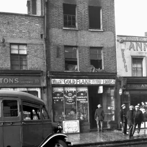 NFS (London Region) ordinary fire in Islington, WW2