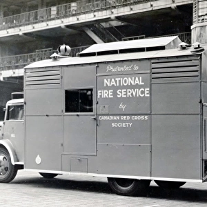NFS mobile kitchen / canteen unit, WW2