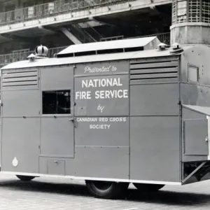 NFS mobile kitchen / canteen unit, WW2