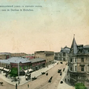 Odessa, Ukraine - Deribas and Richelieu Streets