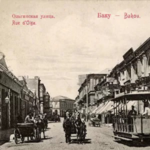 Olga Street, Baku, Azerbaijan