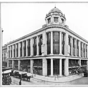 Opening of Whiteleys department store, 1911