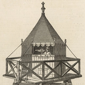 Ordnance Survey Observatory on St. Pauls Cathedral, London