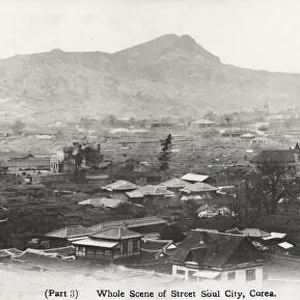 Panoramic view Seoul, Korea, c. 1910