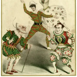 Pantomime Characters, Commedia dell Arte