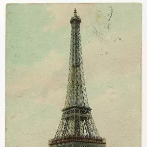 Paris / Eiffel Tower 1908