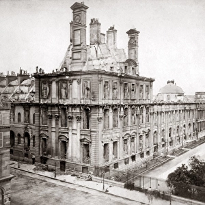 Paris ruins, Commune 1871