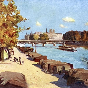 Paris / Seine / Cite 1910