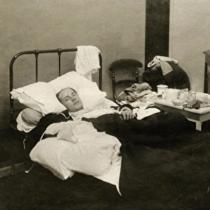 Patient in Bed 29 Quex Park VAD Hospital