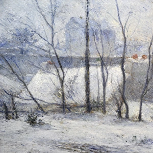 Paul Gauguin (1848-1903). French painter. Winter Landscape