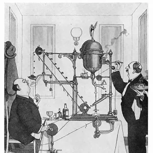 Pea Apparatus by William Heath Robinson