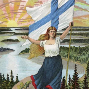 The Personification of Finland (Suomi)