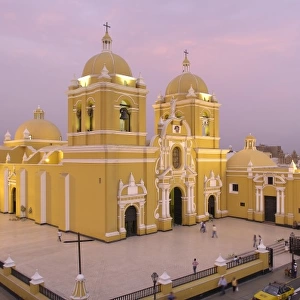 PERU. Trujillo. Cathedral in Arms Square
