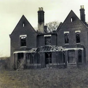 Photographs showing Borley Rectory