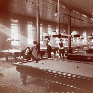 Playing billiards