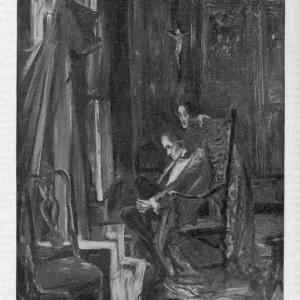 The Fall of the House Usher Print: Roderick and Madeline Inside The Fall of the House Usher Print: Roderick and Madeline Inside