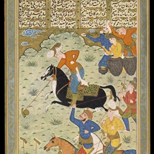 Polo in Persia