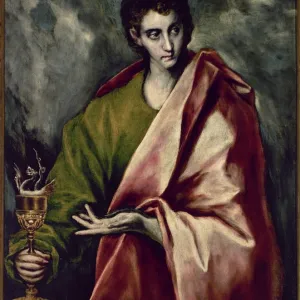 Portrait of Saint John the Evangelist, ca. 1605, by El