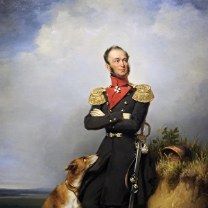 Portrait of William II, King of the Netherlands, 1839, by Ja