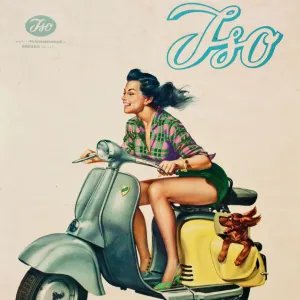 Poster, Iso Scooter