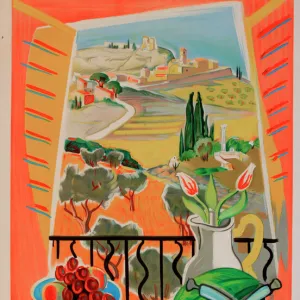 Poster, Provence, France