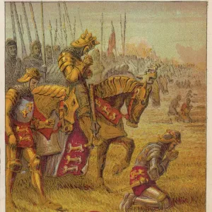 Praying before Agincourt