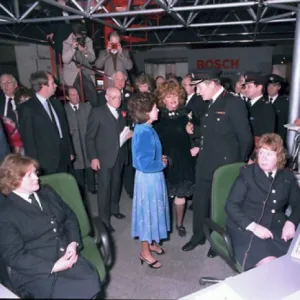 Princess Margaret at the Ideal Home Exhibition