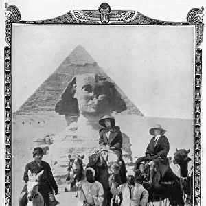 Princess of Pless & Duchess of Westminster in Egypt