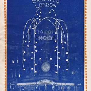 Programme cover for Brighter London, 1923